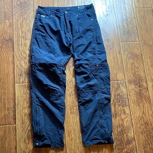 Kuhl Men's size 36x34 navy blue cargo Pants